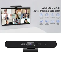 4K Camera USB Webcam HD Video Conference Camera w/ Microphone Speaker AI Face Tracking Auto Focus 360° Voice Pickup Plug & Play - Image 6