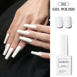 Timeless Black & White Gel Polish Duo - 2pcs 15ml Set (White)