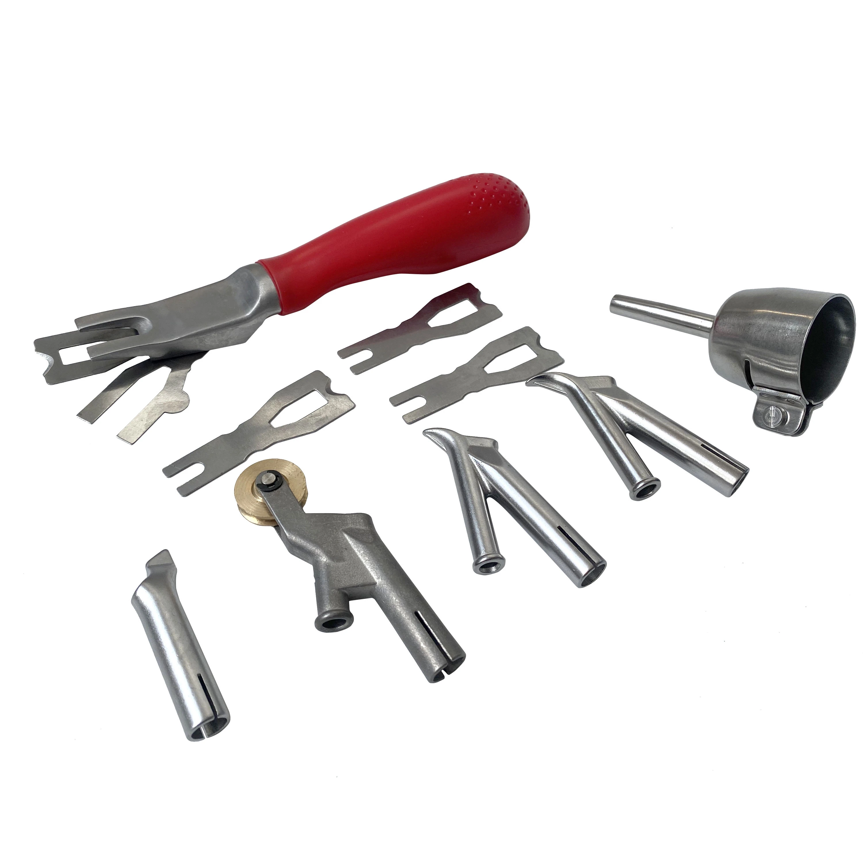5pcs/set Welding Nozzles With Carpet Trimmer for 1600W Hot Air Torch