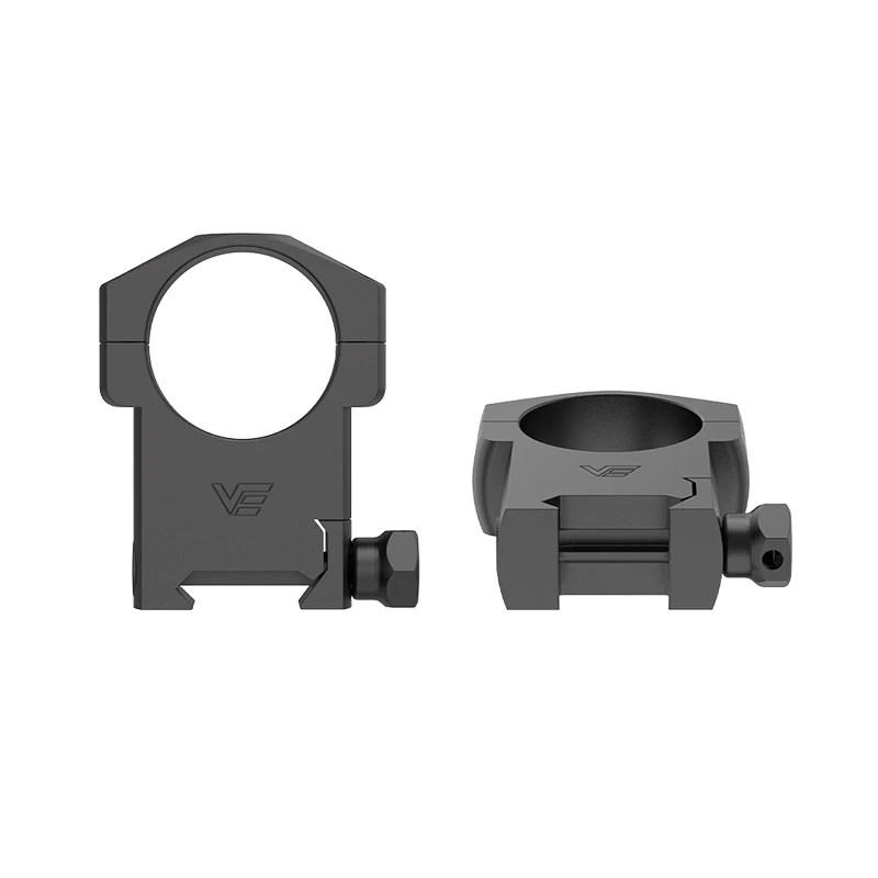 Voctor Optics 30mm High Weaver Riflescope Rings 2Pcs Aluminium Construction for Hunting Scope