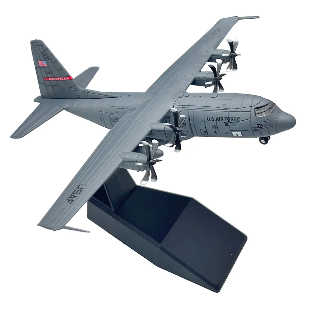 

1:200 1/200 Scale US Lockheed C-130 Hercules Transport Aircraft Diecast Metal Airplane Military Plane Model Children Toy