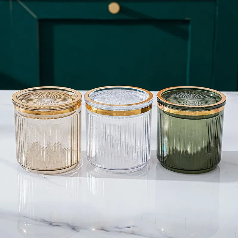 Light Luxury Seasoning Can Household Kitchen Sealed Seasoning Bottle Storage Can food storage can seasoning storage container seasoning jar