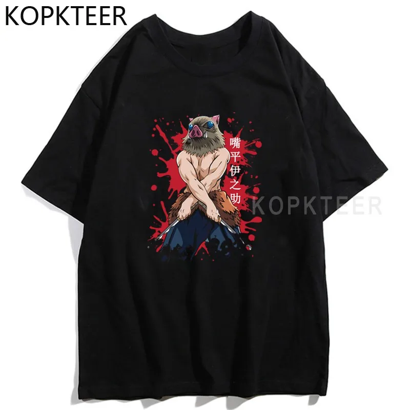 Style3 Moonlight Boar Camiseta Para Hombre T-Shirt Demon Anime Japan