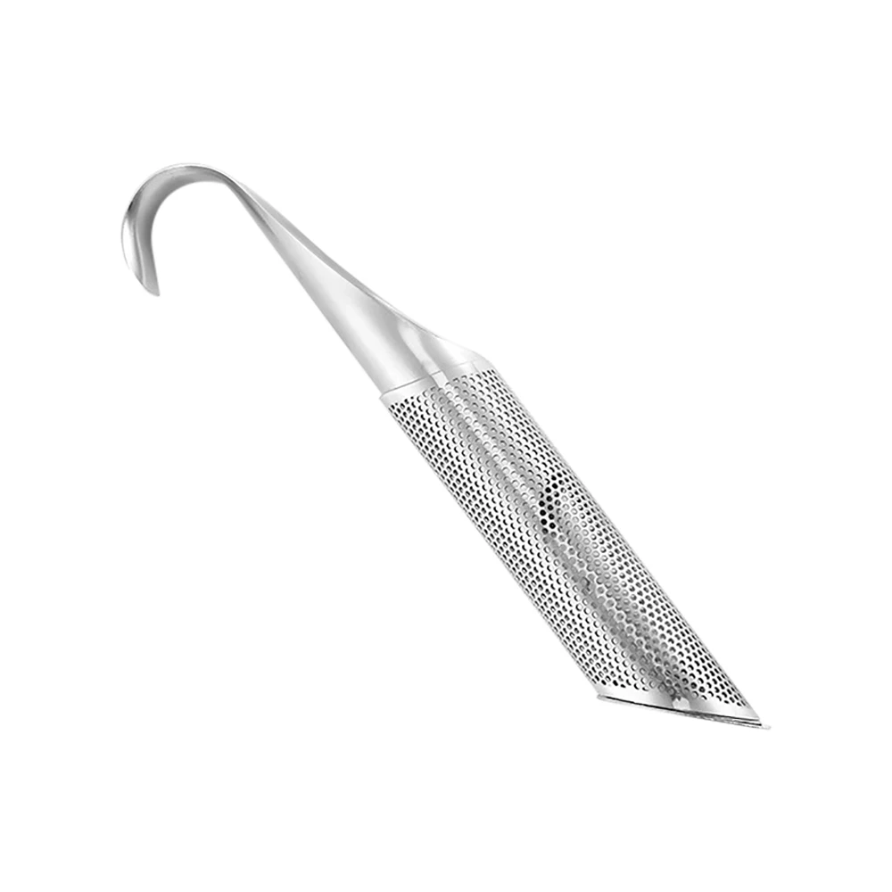 Tea Infuser Kitchen Accessories Stainless Steel Infuser Pipe Design Touch Feel Holder Tool Tea Spoon Infuser Filter