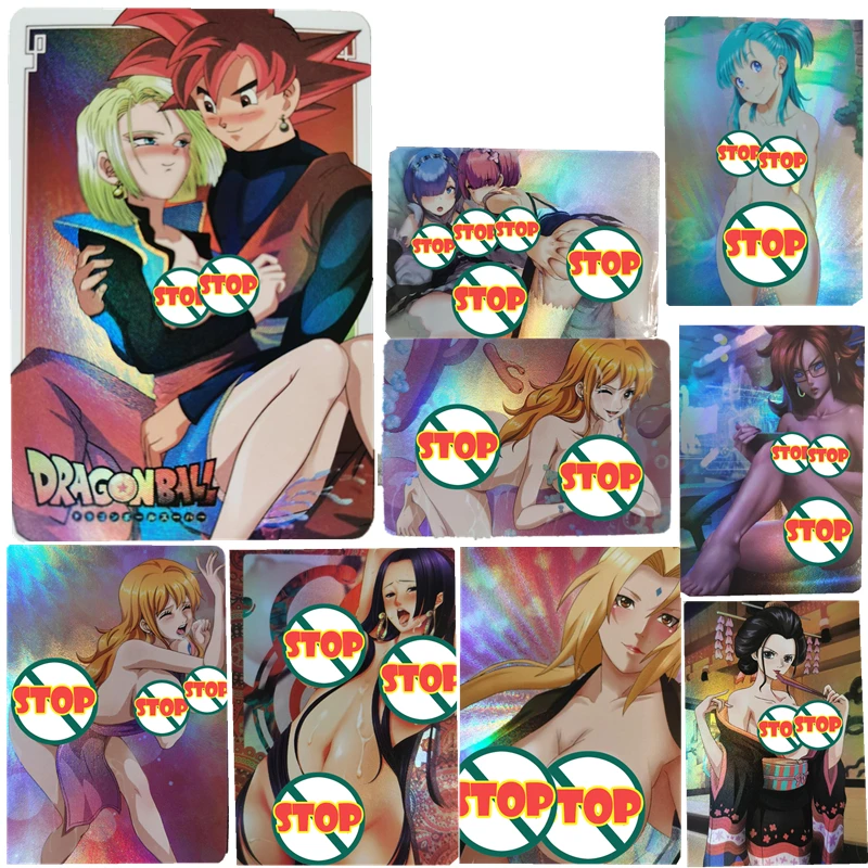 

2022 New Dragon Ball Android 18 Ranchi Bulma Videl Tsunade ACG Sexy Toys Hobbies Hobby Collectibles Game Collection Anime Cards