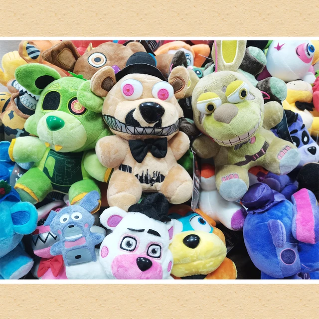 New Fnaf Plush Toys Kawaii Freddys Animal Foxy Bonnie Bear Ribbit Stuffed  Plush Toys In Stock Plush Birthday Gift For Kids - Real Life Plush -  AliExpress