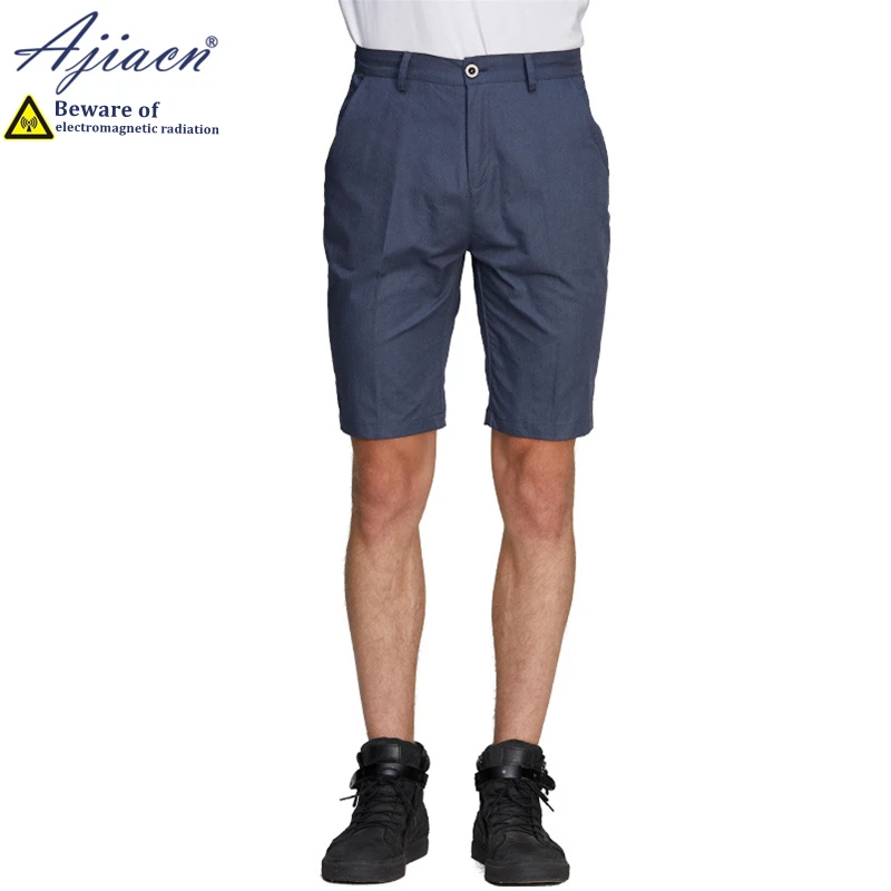 Summer anti-radiation men's shorts new energy vehicles, 5g communication Electromagnetic radiation shielding men's short pants 6