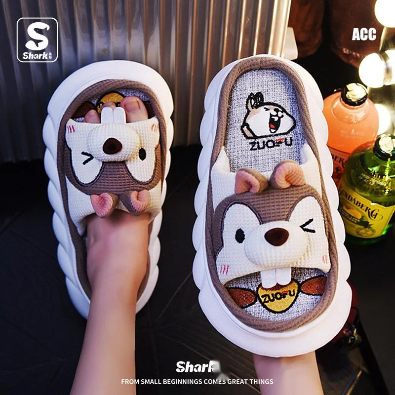 Pantofole da donna per interni, in pelle, in gomma, ad asciugatura rapida_voghion.com