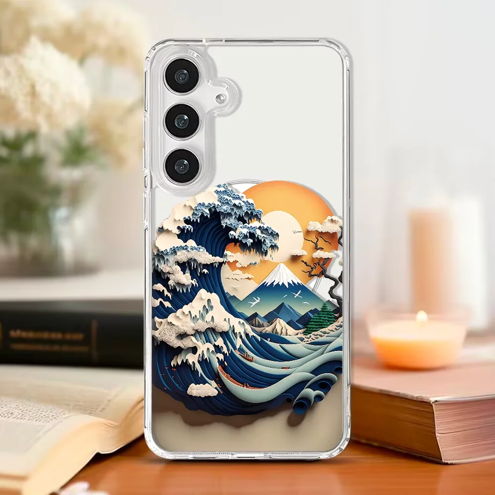 كفر سامسونج نوت 20 الترا بتصميم الفن الياباني