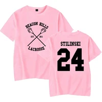 Teen Wolf Shirt STILINSKI 24 LAHEY 14 MCCALL 11 Fashion Print Tees The Original Beef of Chicagoland Shirt Harajuku Y2k 90s Tops 2