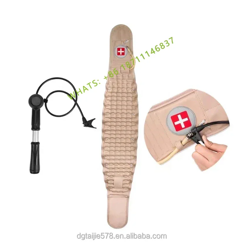 

TJ-WM006 Spinal Decompression Back Belt Waist Support Brace Lumbar Air Traction Belt