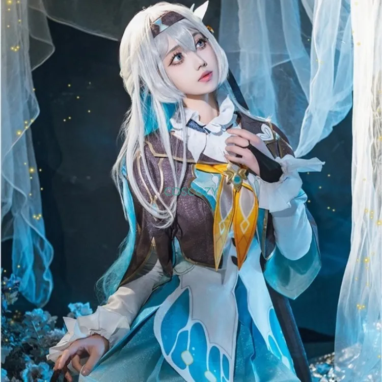 女性のためのホタルのコスプレ衣装,かつら,ホンカイスター