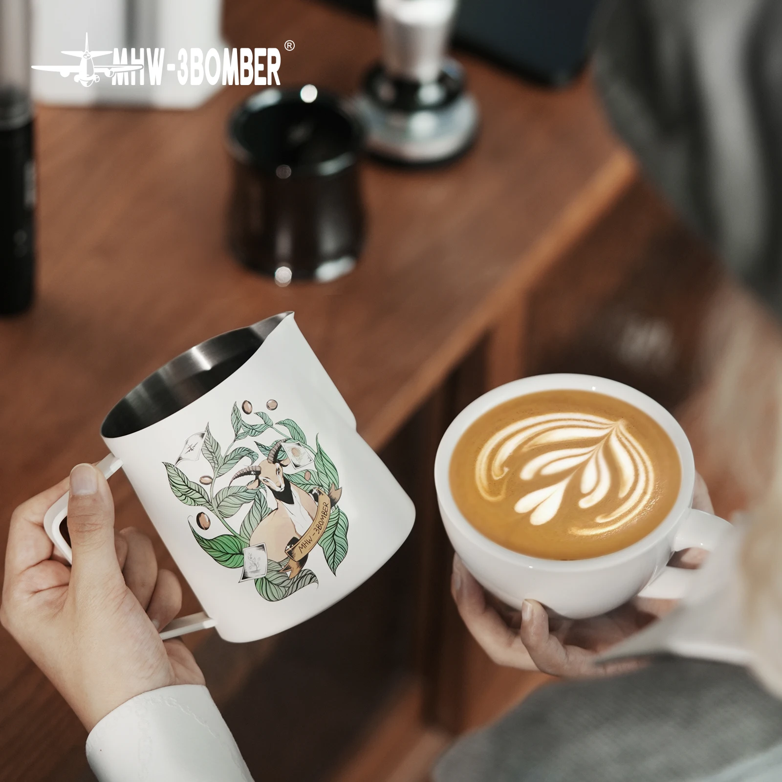 MHW-3BOMBER Milk Frothing Pitcher 600ml - إبريق مز...