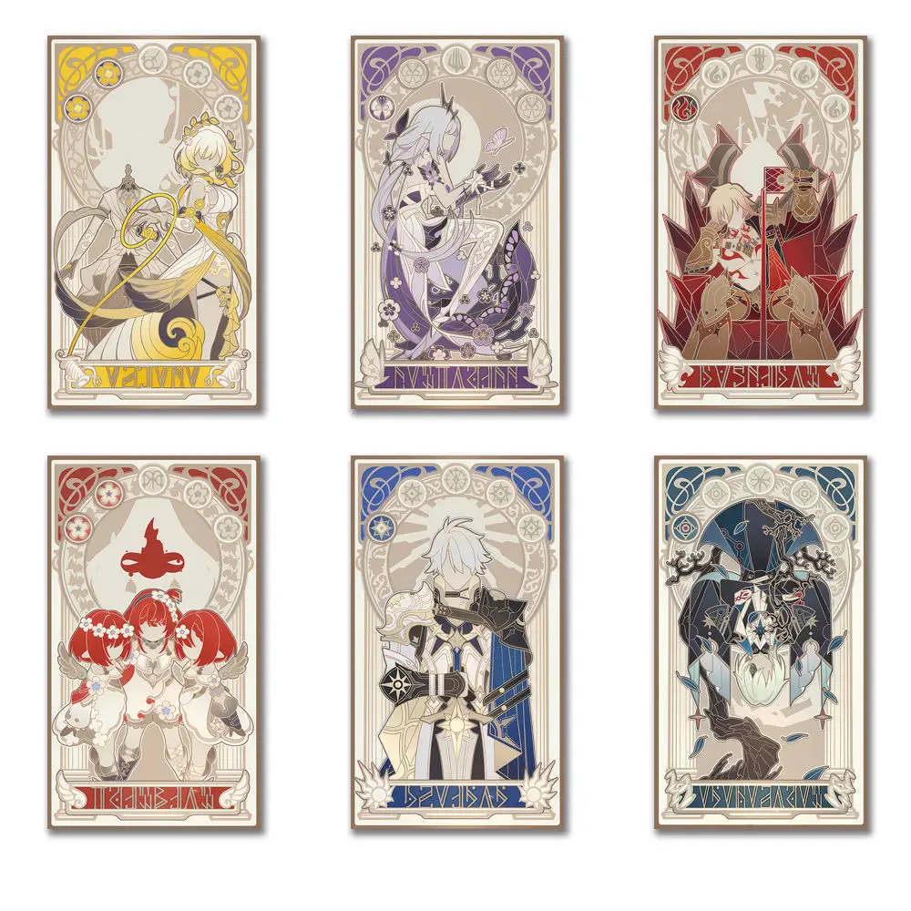 Набор карт Таро Honkai Star Rail MINISO | AliExpress