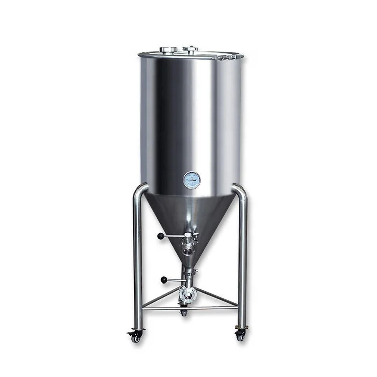 

Conical Fermenter Beer Brewing Equipment Home Brewery Equipment 304 Stainless Steel Fermentation Tank For Sale