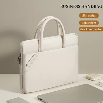 Borsa per laptop da 13,3 pollici per MacBook Air/Pro 13 14 M4 HP Dell XPS ASUS VivoBook Lenovo Thinkpad Xiaomi Borsa per notebook da 15,6 16 pollici