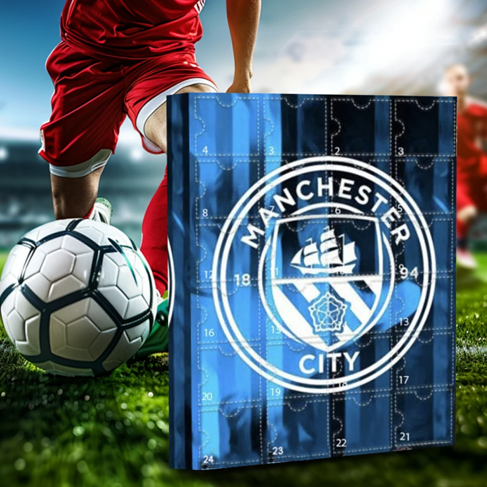 Soccer 24 Days Christmas Countdown Calendar Sports Christmas Advent Calendar Xmas Countdown