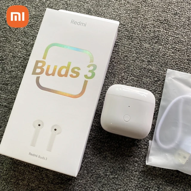 Écouteurs TWS Xiaomi Redmi Buds 3 avec Étui de Chargement - Blanc