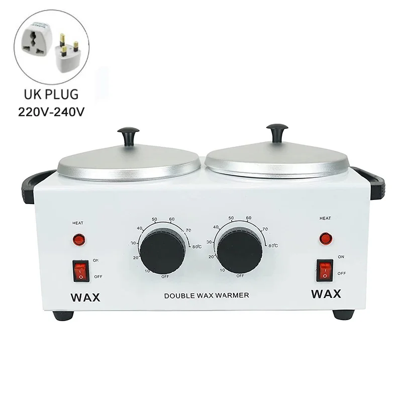 وعاء مزدوج سخان الشمع المهنية آلة إزالة الشعر البا...