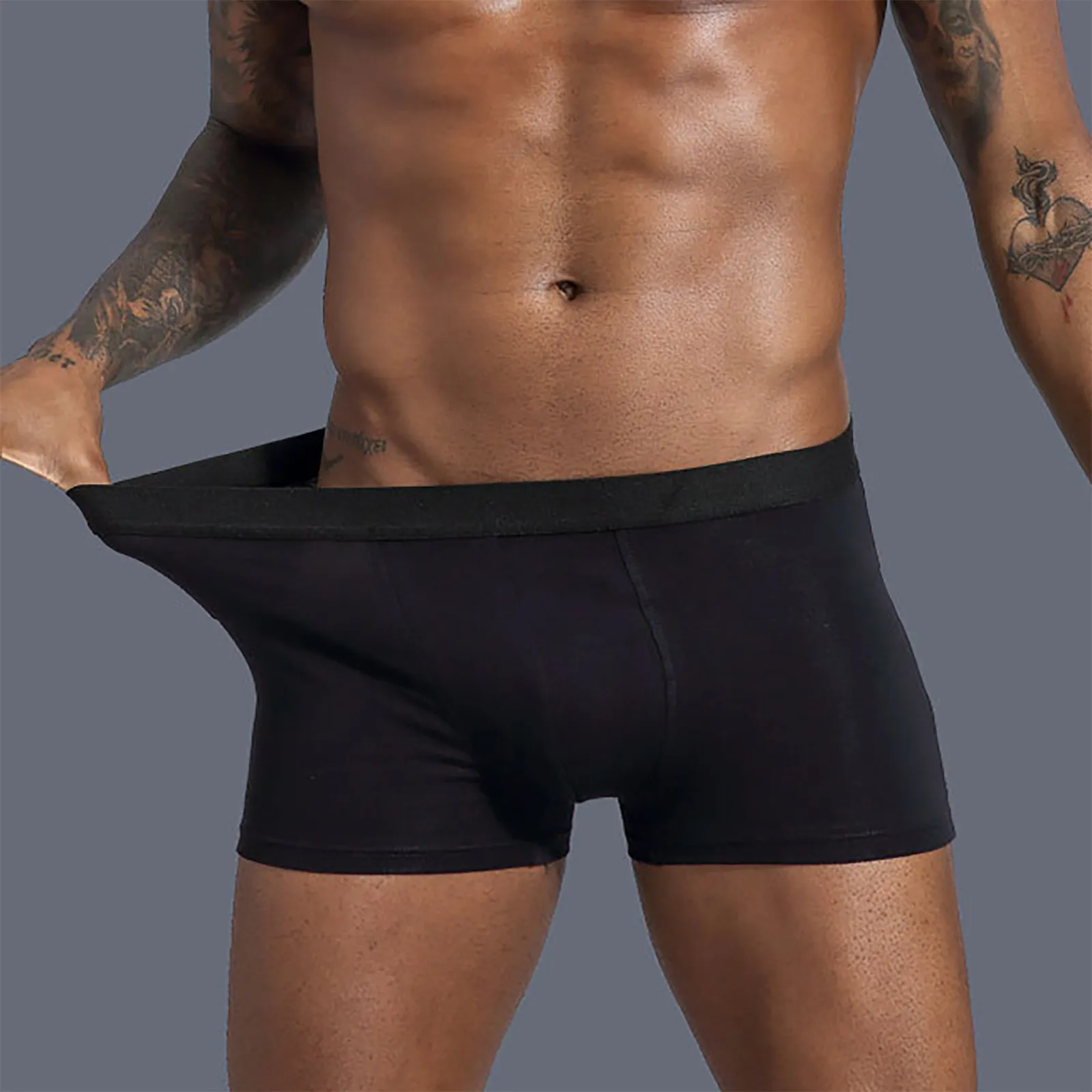 6pc Boxer Shorts Underpants Man Panties Men Boxer Underwear Cotton Stretch For Male 2022 Sexy