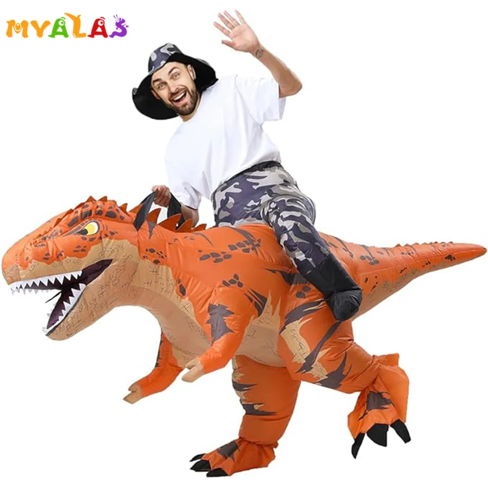Costume Dinosauro Gonfiabile Vestito Tirannosauro Costumi Di