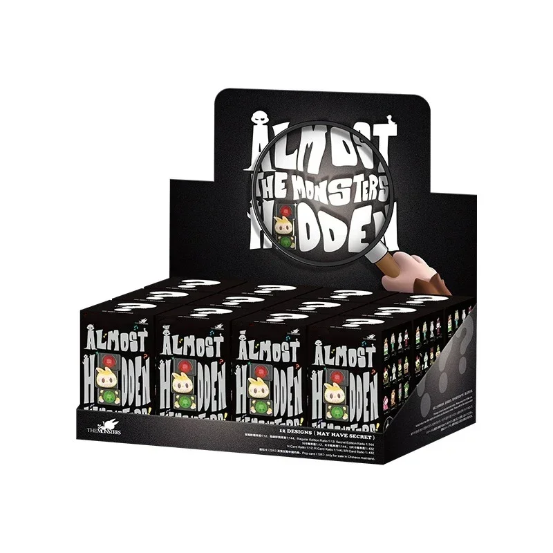 thumbnail image 1 of Caja misteriosa de la serie LOS MONSTRUOS Casi Ocultos de Kasing Lung, 1 pieza/12 piezas, caja ciega, figura de acción de Labubu, lindo juguete en maceta, 1 of 5