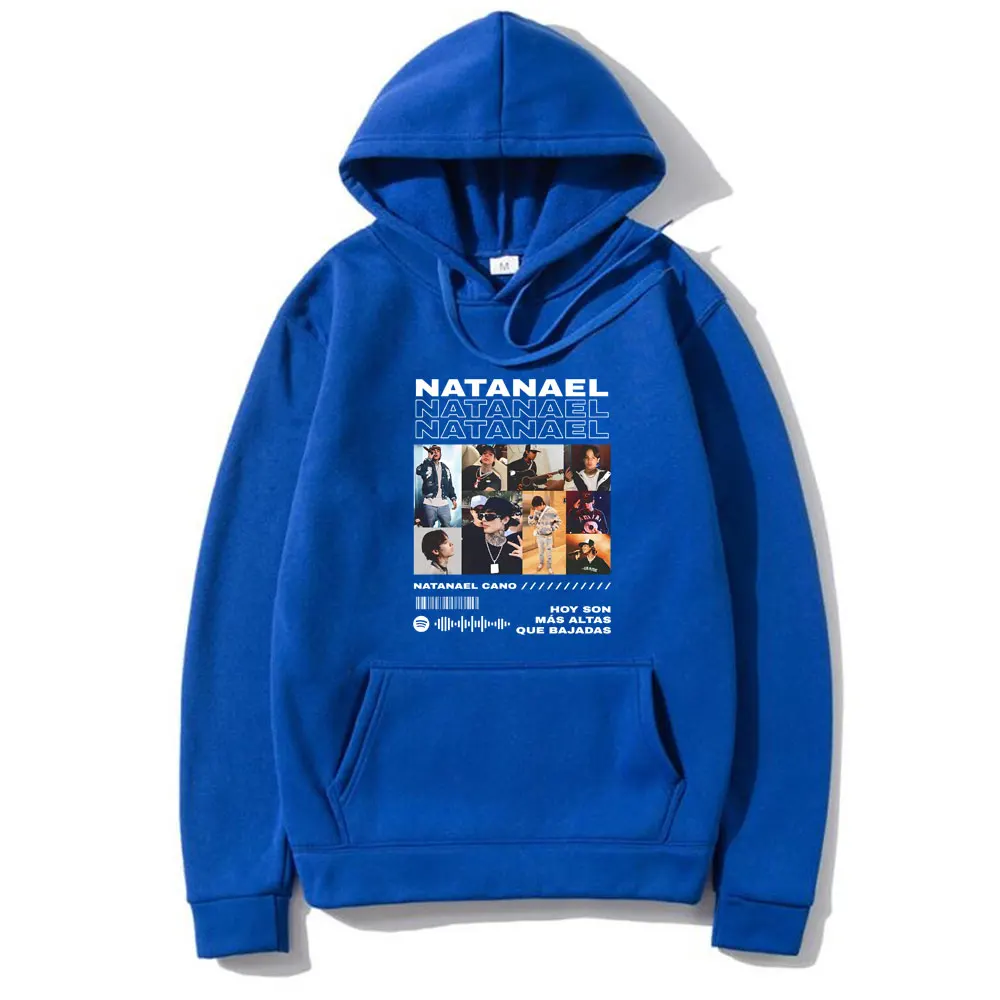 Singer Natanael Cano Graphic Print Hoodie Male Fashion Oversized Fleece Pullover Hoodies Men Women's Hip Hop Vintage Sweatshirt
