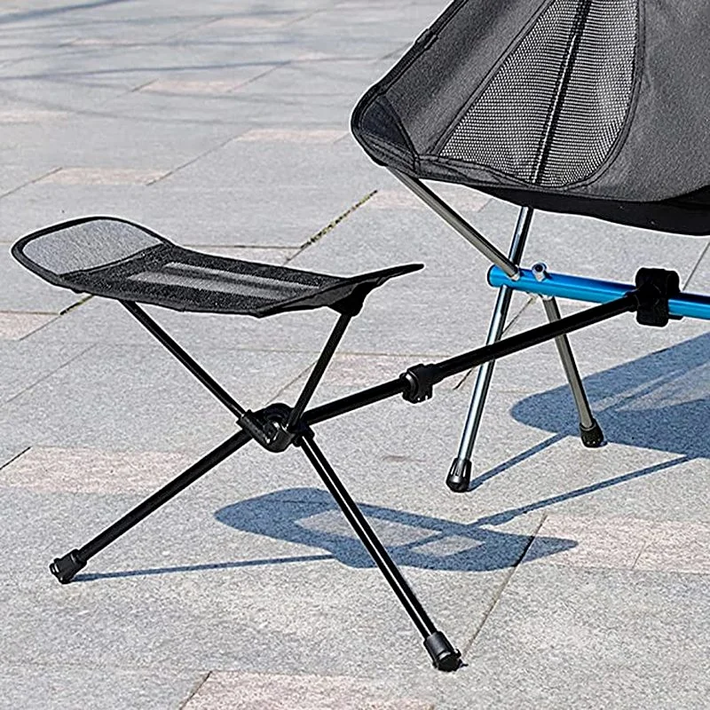 Description Picture 2 of itemOutdoor Portable Folding Retractable Footrest Camping Chair Kit for Folding Reclining Swing Chair Moon Chair Beach Chair