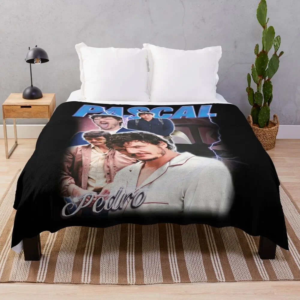 

Pedro Pascal Throw Blanket christmas decoration Flannel Fabric Luxury Thicken Beautifuls Blankets