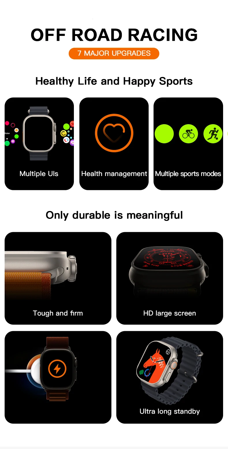 IWO ø 8 49MM Ʈ ġ T800 Ʈ  ȭ    ƮϽ  Smartwatch  ȭ PK S8 X8