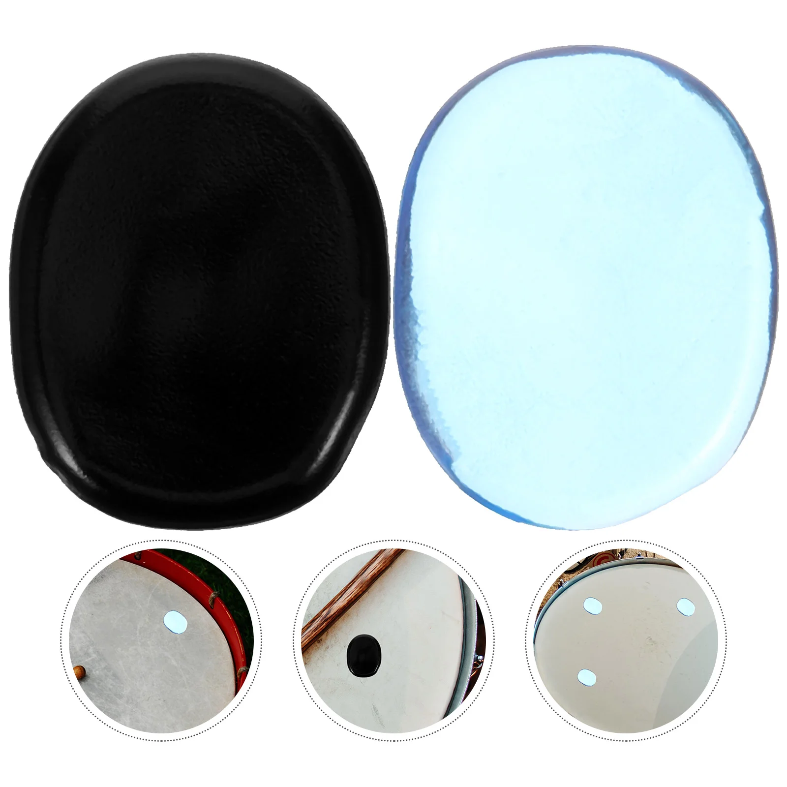 

24 Pcs Drum Practice Pad Kit Drumming Mute Silencer Tenor An Fittings Metronome for Drums