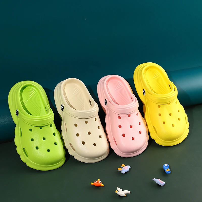 Women Children Boys Mules Clogs Summer Garden Beach Slippers EUR30 41