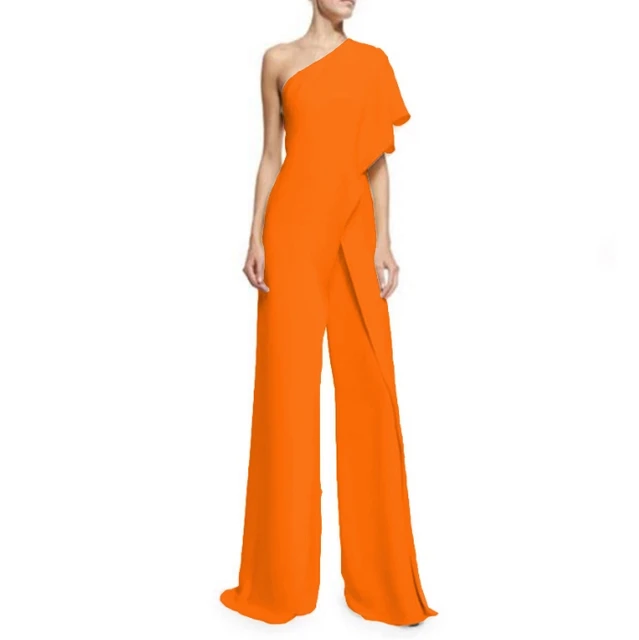 Tuta Intera Donna Con Gamba Dritta - Pigiama Comodo Per Estate E Autunno, Moda 2024 - Foto 3