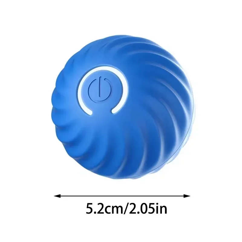Dog Toys Intelligent Gravity Jump Ball Rechargeable Bite-Resistant Rolling Ball Cat And Dog Chase Interactive Pet Toys 6