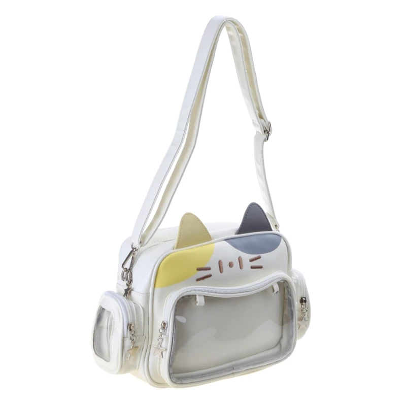 Distinctive Single Shoulder Bag Fashionable and Functional Crossbody Purse Travel Casual Daypacks for Women Girls E74B