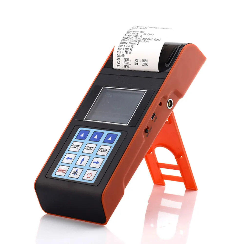 

Best Portable Hardness Tester NDT290+ with printing function Digital Hardness Gauge Meter color screen