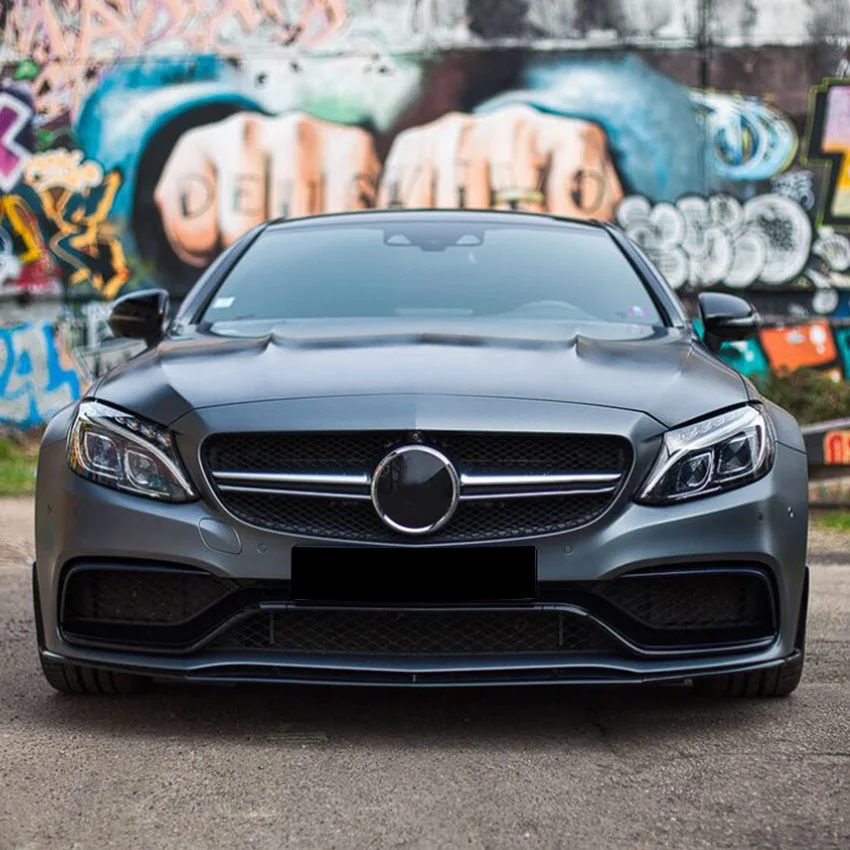 ベンツ cクラス W205 C63 AMG C180 c200 15-17 カーボンファイバー 