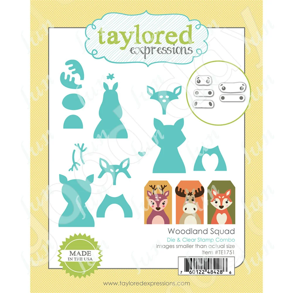 

Woodland Squad Stamps and Dies 2022 New Scrapbooking Stamp Photo Album Decorative Embossing Cut Die Diy Paper Cards Making