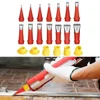ALLGOOD Universal Integrated Rubber Nozzle Tool Kit Reusable Sealing Caulking Nozzle Coating Reusable Rubber Nozzle Tool Kit 3