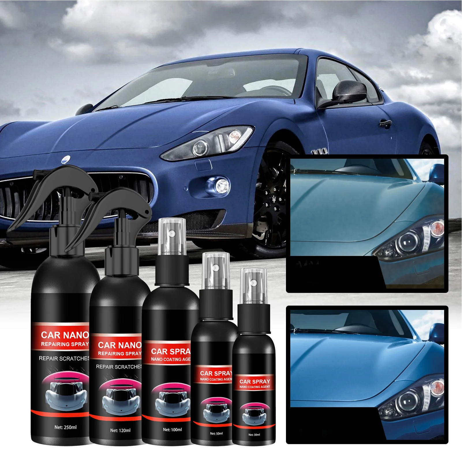 Riparazione Graffi Per Auto Na & No Spray Coating Polish & Paint Restorer Strumento Di Rimozione Automatica Dei Graffi Per La Riparazione Di Graffi Di