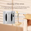 2024 Window Cleaning Robot Cleaner Dural Roller, Spot Clean, 30ML Water Tank Two sides 3 Holes Automatic Spary, Tuya App Control 5