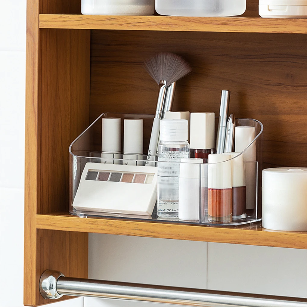 

Cosmetic Organizer Toiletry Holder Storage Makeup Lipsticks Case Large Capacity Organizer Home Desktop Portable Boxes