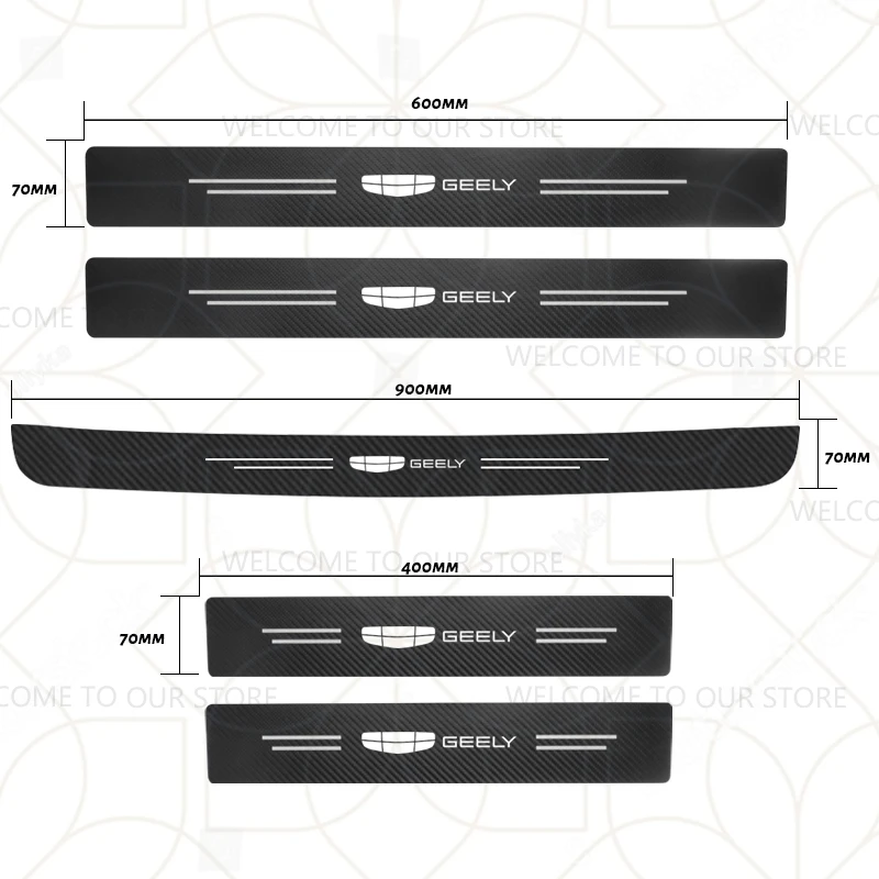 GEELY LOGO 5PCS