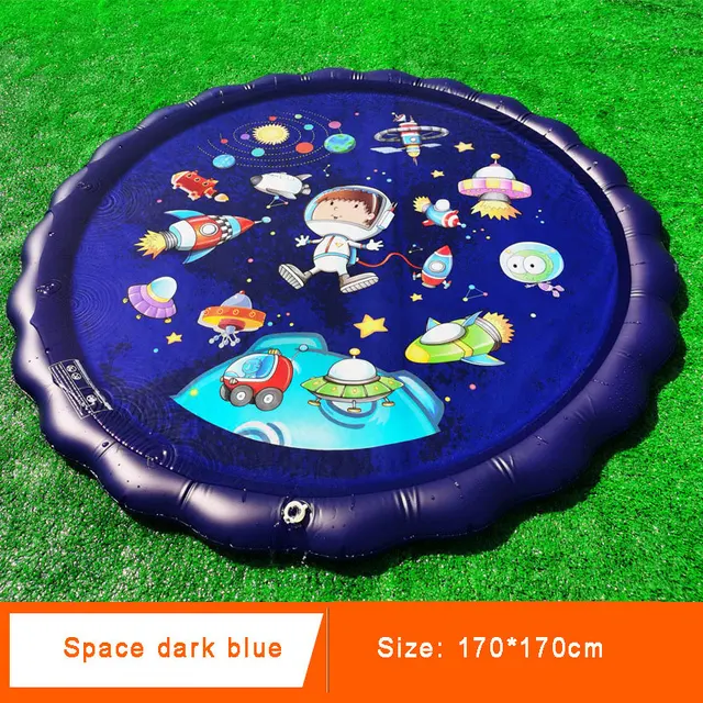 Inflatable Fun Water Playing Swim Pool Inflatable Pool Children's Pool Water Water Spray Mat Outdoor Swimming Pools for Cottages 5