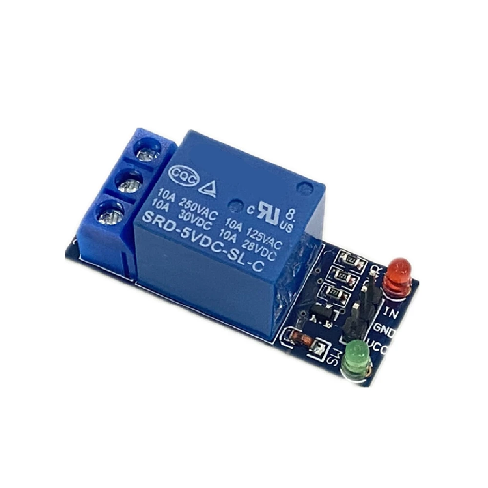 Modulo Relè A Stato Solido 1 Canale 250VAC 2A Con Fusibile - Trigger Alto Livello 5V Per Arduino E Progetti Elettronici