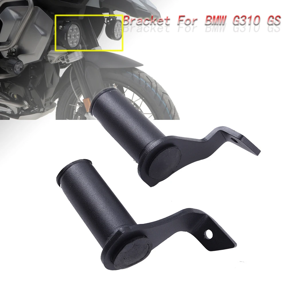 Motorcycle Light Mount Set Brackets Spotlights Support For Bmw G310 Gs 2017 2018 S310 S320 Moto Accessories Black