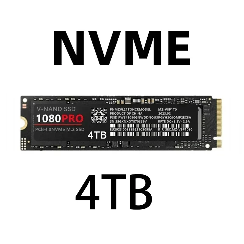 4TB 2TB 1TB Original 1080PRO SSD M2 2280 PCIe 4.0 NVME NGFF Solid