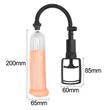 Delayed Ejaculation Extender Realistic Vagina Penis Enlargement Powerful Vacuum Penis Pump Sex Toys For Men Male Masturbator 6