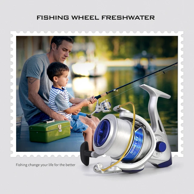 LEOFISHING 10000 Series Spinning Baitcasting Fishing Reel Coil 4.1:1 20KG  Max Drag Long Shot Saltwater Fishing Accessories - AliExpress