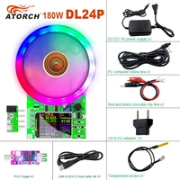 180W DC tester APP electronic load lithium battery capacity monitor discharge charge power meter supply checker + PD/QC Trigger 2